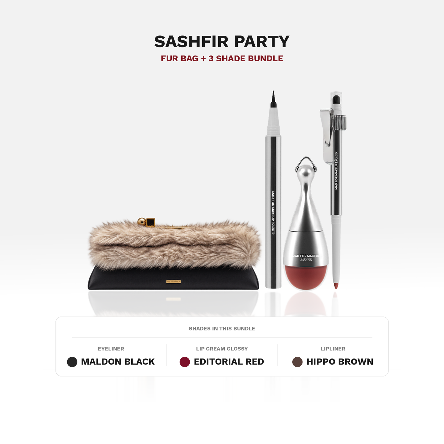 Exclusive Sashfir Bundle Fur Bag Set