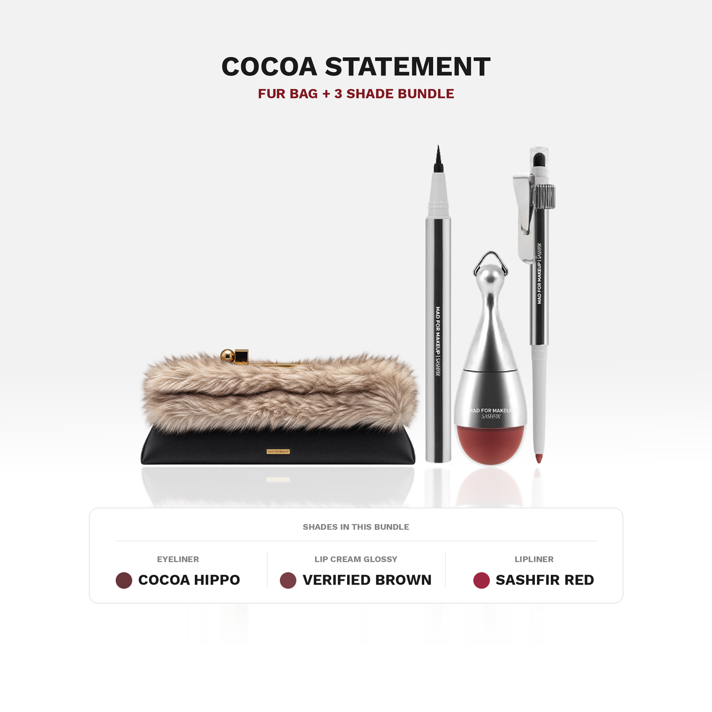 Exclusive Sashfir Bundle Fur Bag Set