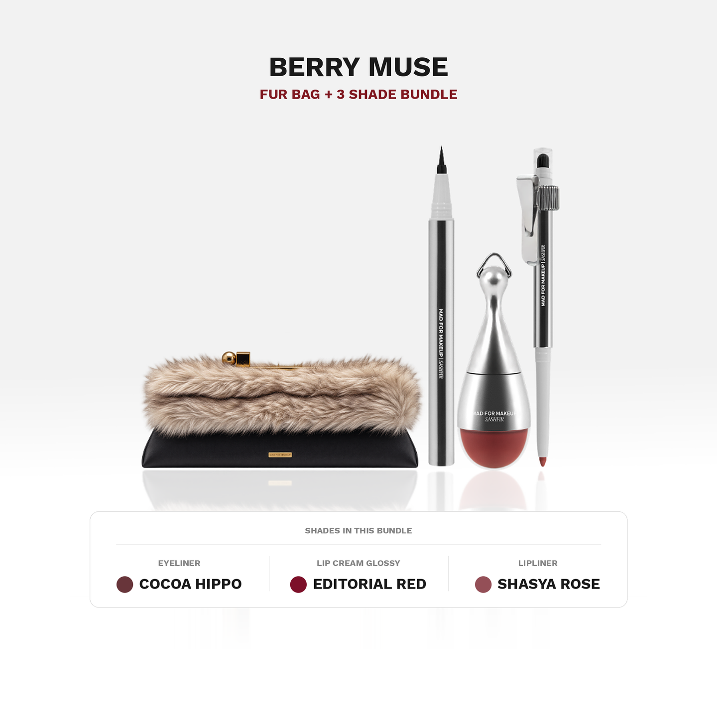 Exclusive Sashfir Bundle Fur Bag Set