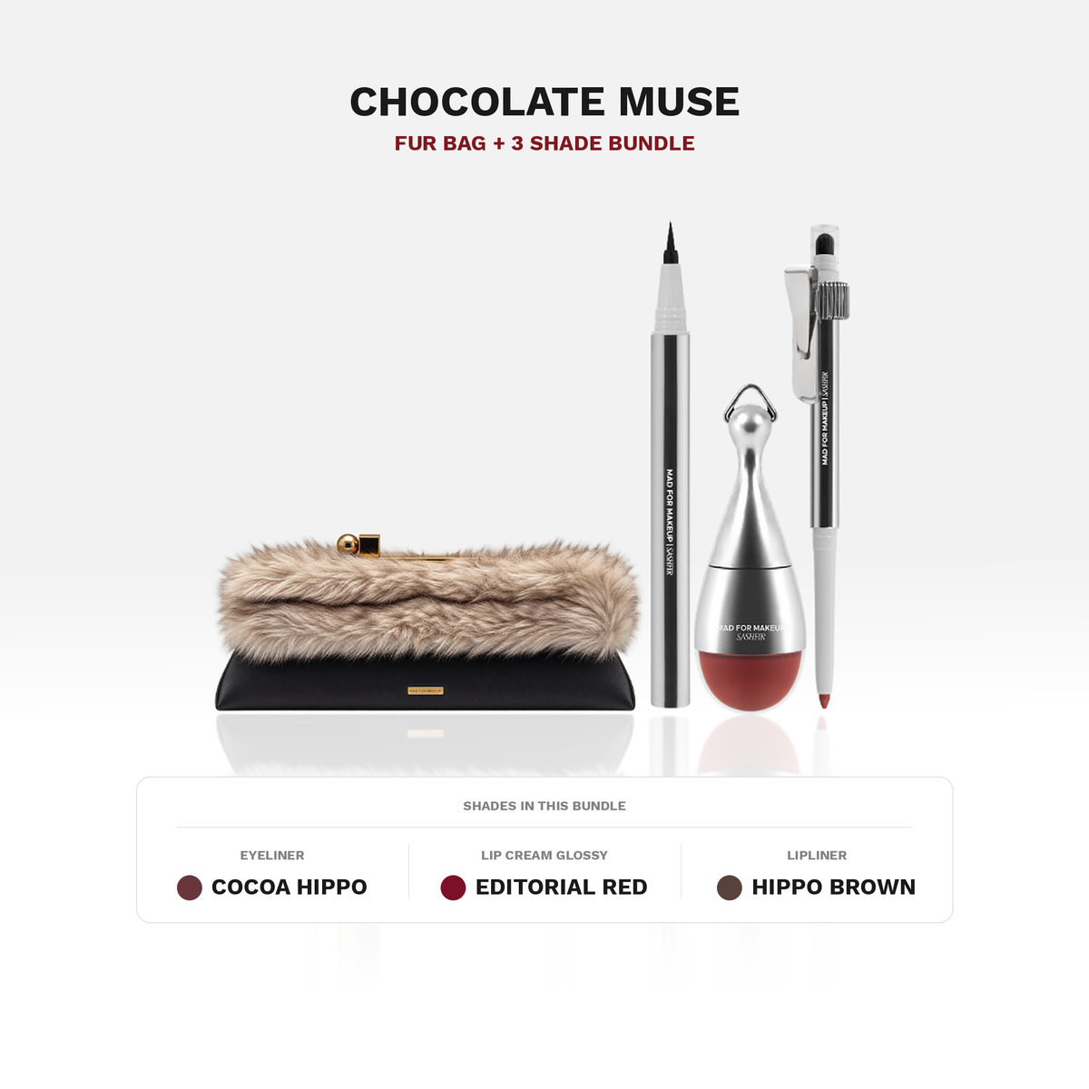 Exclusive Sashfir Bundle Fur Bag Set