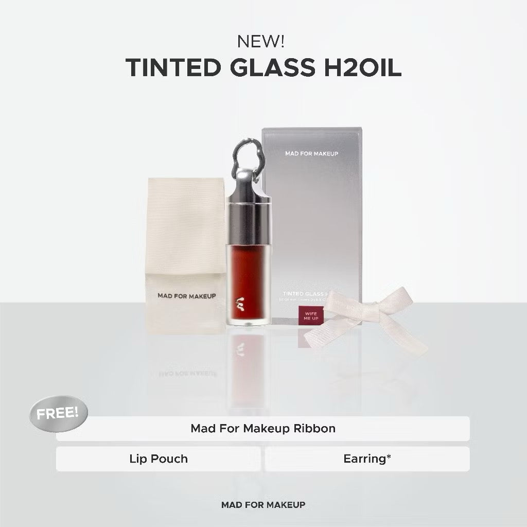 [BUNDLE] Cafe Mad Tea Cup & Tinted Glass H2Oil