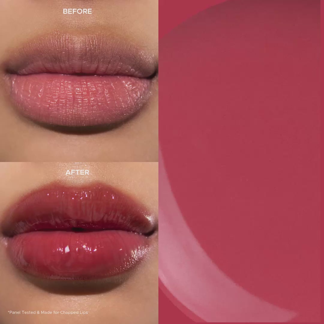 Tinted Glass H2Oil - 1st Lip Oil Glossy Cover Dark & Chapped Lips